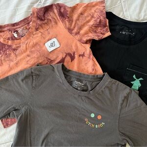 Dutch Bros Tie-Dye and Graphic Tees Set